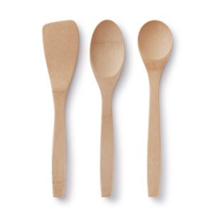 Kitchen Basics, Set of 3 Bamboo Cooking Utensils