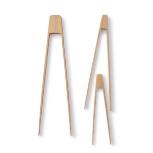 Bamboo Tongs Set (Large, Small & Tiny)