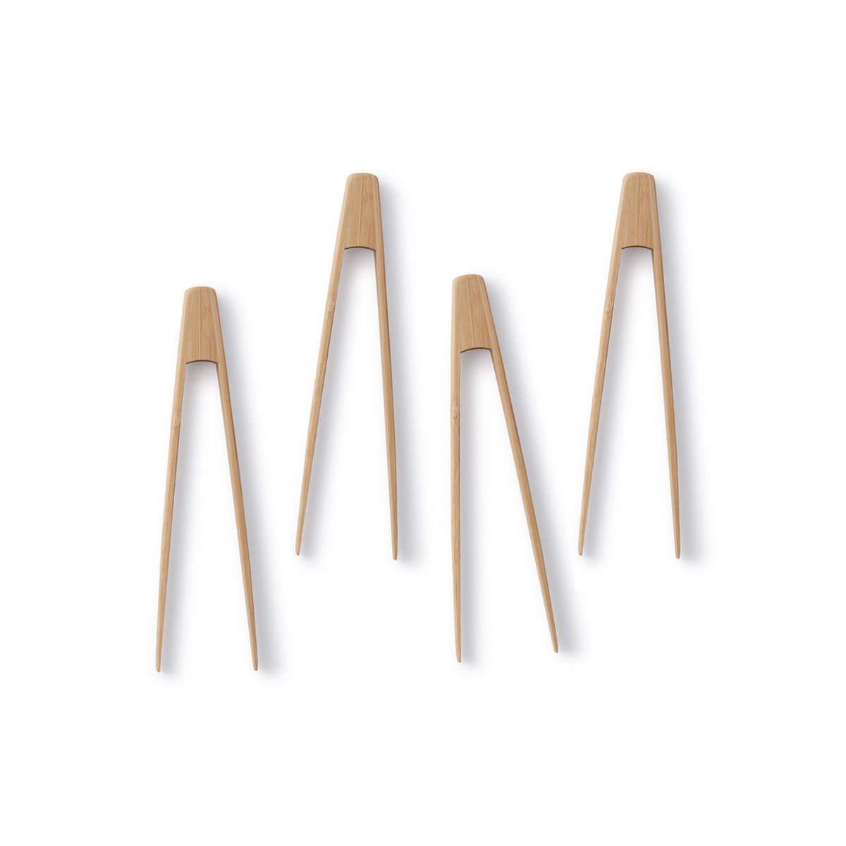 Bamboo Tiny Tongs (set of 4)
