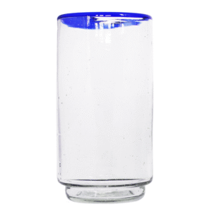 _BlueRimLargeStackingGlass