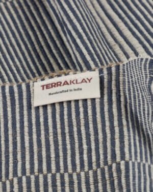 Gray Handwoven Table Runner