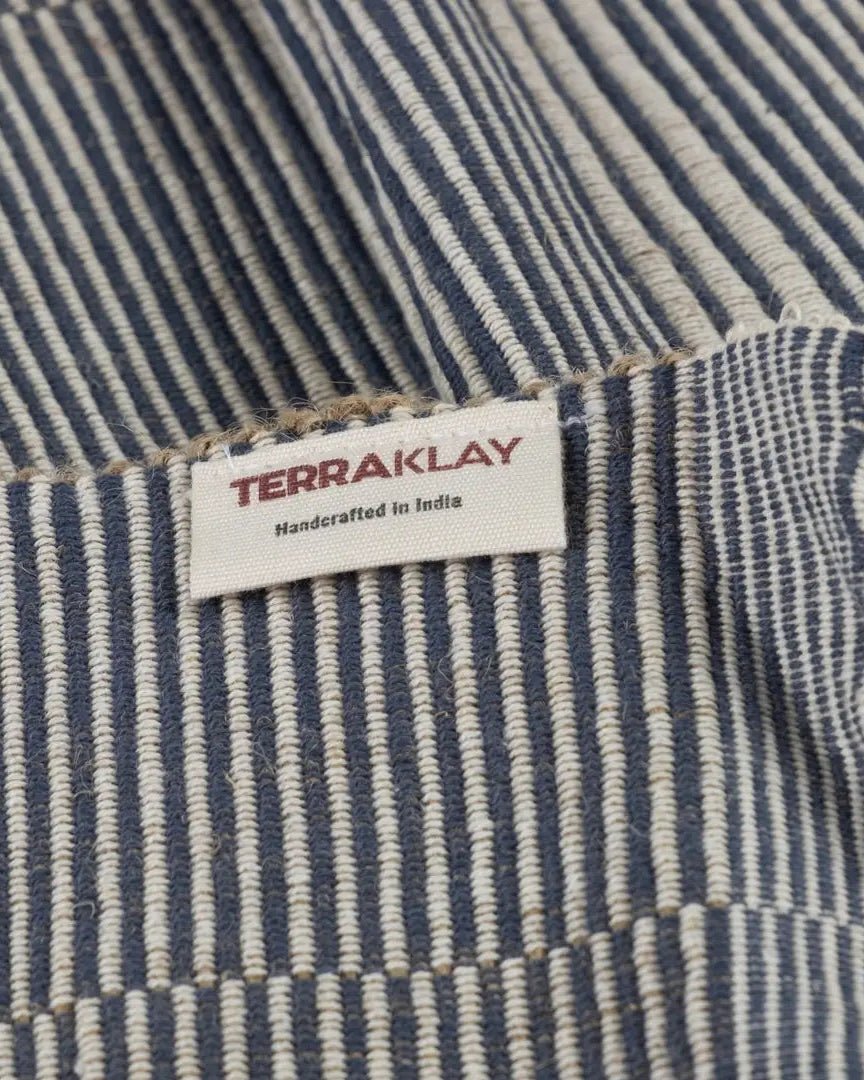 Gray Handwoven Table Runner