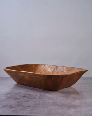 Rectangular Extra Large Wooden Bowl, Tray