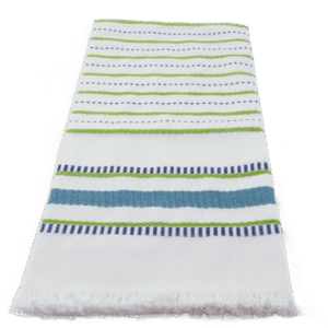 Peacock Seaside Stripe Kitchen Towels - Set of 2