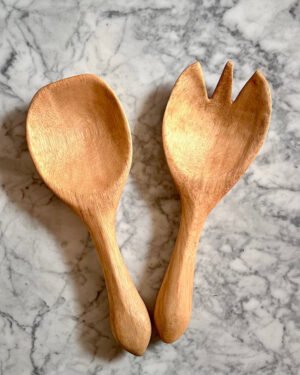 Peruvian Wood Salad Servers