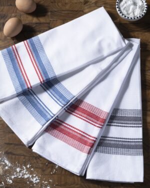 New Antigua Stripe Kitchen Towels Set of 2