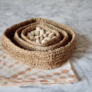 Pushpa Square Storage Baskets (Set of 3)