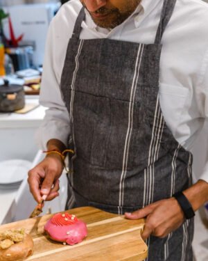 Gray Kitchen Full Apron