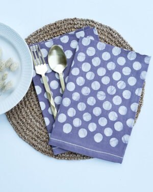 Lakshmi Polka Dots Dinner Napkins