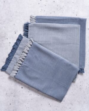 Reversible Cotton Fringe Dinner Napkins