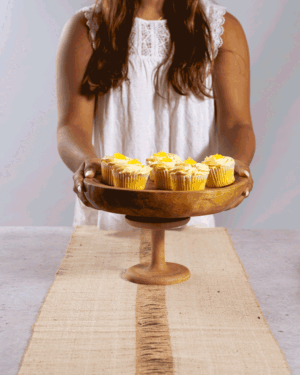 Wood Cake Stand
