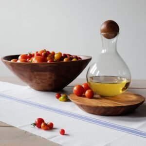 WoodBowlDecanterRunner